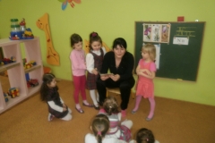 AkcjaCała Polska czyta dzieciom w grupie III Muchomorki