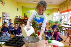 Krokodylki pieką muffinki