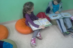Krokodylki w Bibliotece Dziecięcej