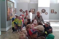 Przedszkolaki w Galerii Sztuki Współczesnej