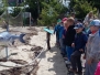 Przedszkolaki  w Parku Wieloryba w Rewalu