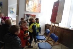 Przedszkolaki z PM 8 w Galerii Sztuki