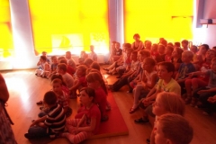 Spotkanie z panią bibliotekarką w Przedszkolu nr 8